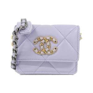 Chanel 19 Line AP2409 Business Card Case